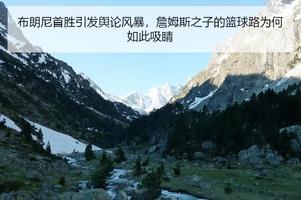 布朗尼首胜引发舆论风暴，詹姆斯之子的篮球路为何如此吸睛